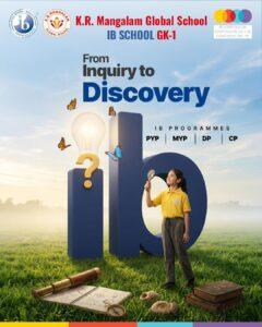 student discovering IB concept